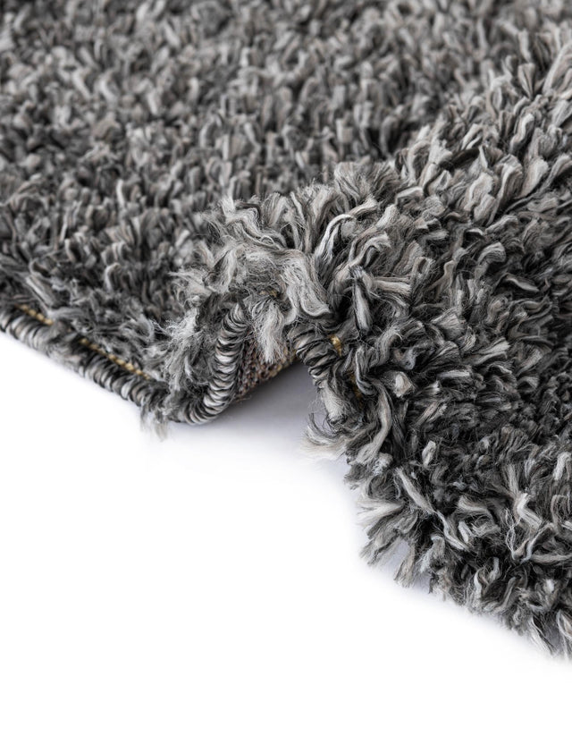 Peppercorn 2' x 2' Davos Shag Round Area Rug Thick Soft Touch Fluffy & Plush Shaggy Pile 100% Polypropylene Carpet for Living Dining Bedrooms Office for Sale at Rug Engine