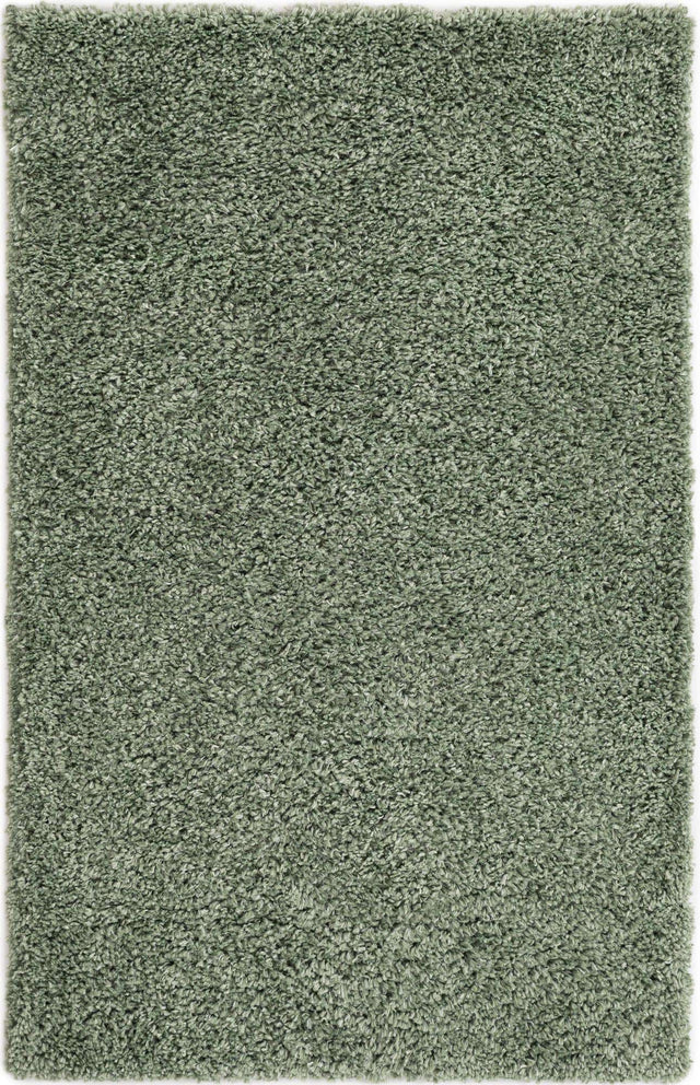 Sage 3' 1 x 5' 3 Davos Shag Rectangle Area Rug Thick Soft Touch Fluffy & Plush Shaggy Pile 100% Polypropylene Carpet for Living Dining Bedrooms Office for Sale at Rug Engine