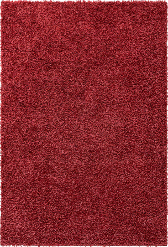 Poppy 4' 1 x 6' 1 Davos Shag Rectangle Area Rug Thick Soft Touch Fluffy & Plush Shaggy Pile 100% Polypropylene Carpet for Living Dining Bedrooms Office for Sale at Rug Engine