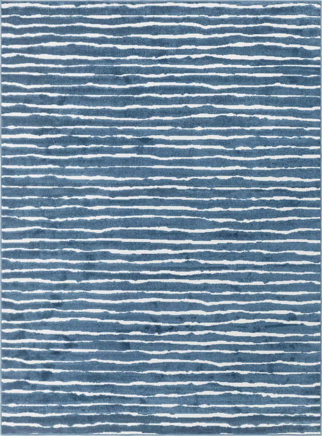 Blue 9' x 12' 2 Sabrina Soto Outdoor Rectangle Area Rug Weather Resistant for Patio, Deck, Terrace, Balcony, Porch Durable Carpet for Exterior Home Design for Sale at Rug Engine