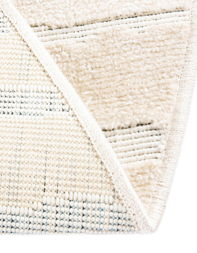 Beige 8' x 8' Sabrina Soto Outdoor Round Area Rug Weather Resistant for Patio, Deck, Terrace, Balcony, Porch Durable Carpet for Exterior Home Design for Sale at Rug Engine