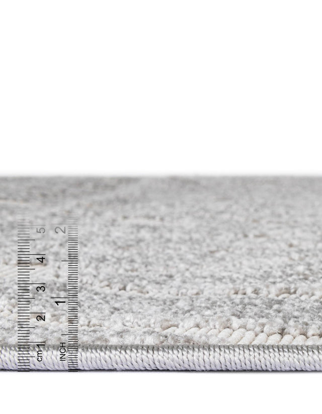 Gray 5' 1 x 8' Sabrina Soto Outdoor Rectangle Area Rug Weather Resistant for Patio, Deck, Terrace, Balcony, Porch Durable Carpet for Exterior Home Design for Sale at Rug Engine