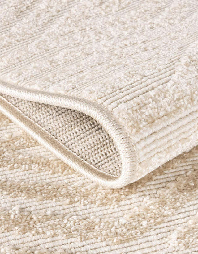 Beige 5' 1 x 8' Sabrina Soto Outdoor Rectangle Area Rug Weather Resistant for Patio, Deck, Terrace, Balcony, Porch Durable Carpet for Exterior Home Design for Sale at Rug Engine