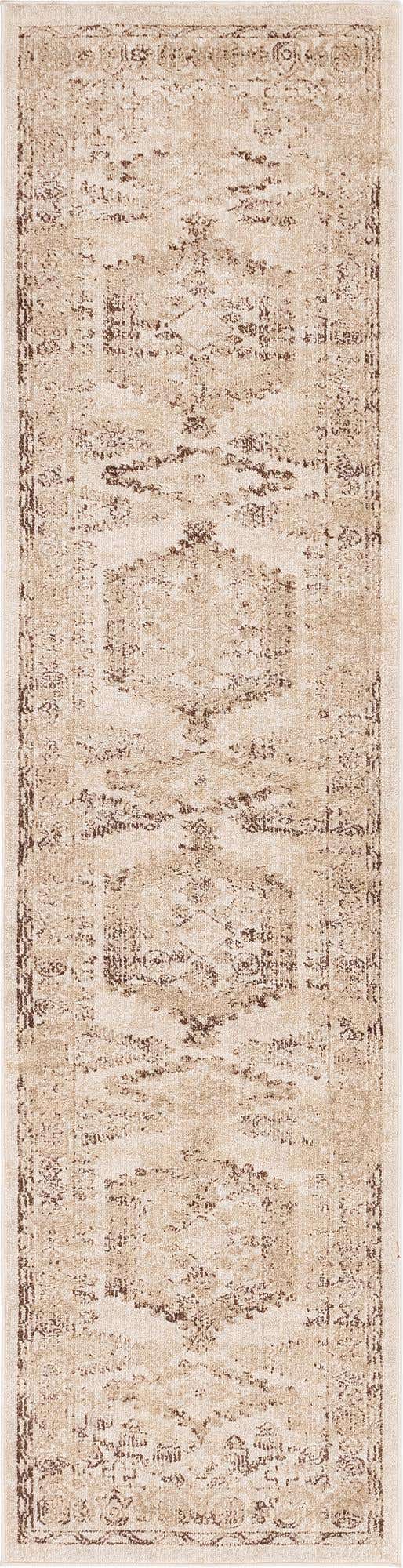 Beige 2' 7 x 10' Utopia Runner Area Rug Traditional Vintage Persian Inspired Vivid Color Durable Carpet for Unique Interiors for Sale at Rug Engine
