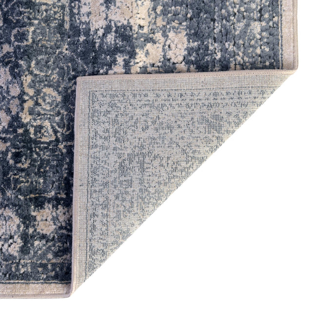 Ivory 2' 2 x 3' Chateau Rectangle Area Rug 85% Polypropylene & 15% Chenille With Cotton Backing Traditional Vintage Distressed Carpet for Classical Interior Design Decorating for Sale at Rug Engine