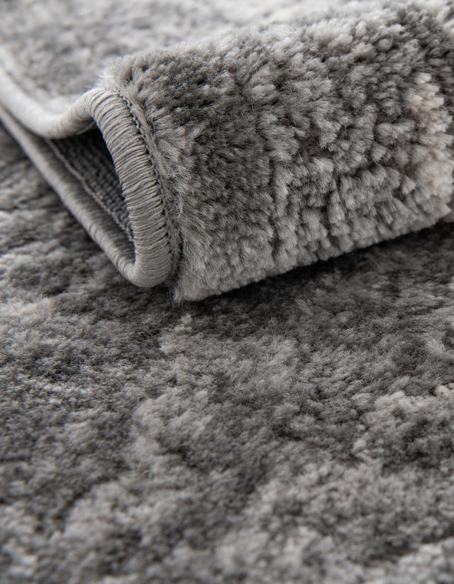 Gray 7' 10 x 11' Portland Rectangle Area Rug 85% Polypropylene & 15% Polyester Vintage Distressed Traditional Carpet for Home Decor for Sale at Rug Engine