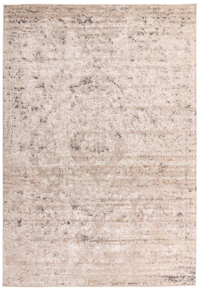 Beige 10' x 14' 1 Portland Rectangle Area Rug 85% Polypropylene & 15% Polyester Vintage Distressed Traditional Carpet for Home Decor for Sale at Rug Engine