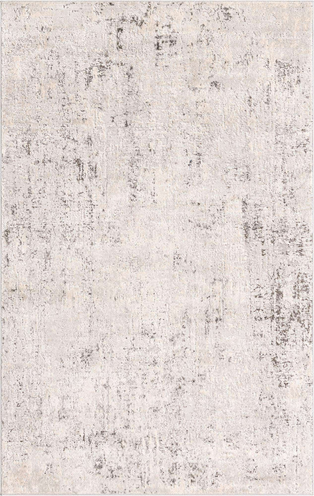 Gray 5' 1 x 8' Caspian Rectangle Area Rug 60% Polypropylene & 40% Polyester With Cotton Backing Modern Chic Carpet for Home Interior Design Decorating for Sale at Rug Engine