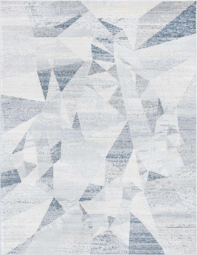 Gray 9' x 12' 2 Caspian Rectangle Area Rug 60% Polypropylene & 40% Polyester With Cotton Backing Modern Chic Carpet for Home Interior Design Decorating for Sale at Rug Engine