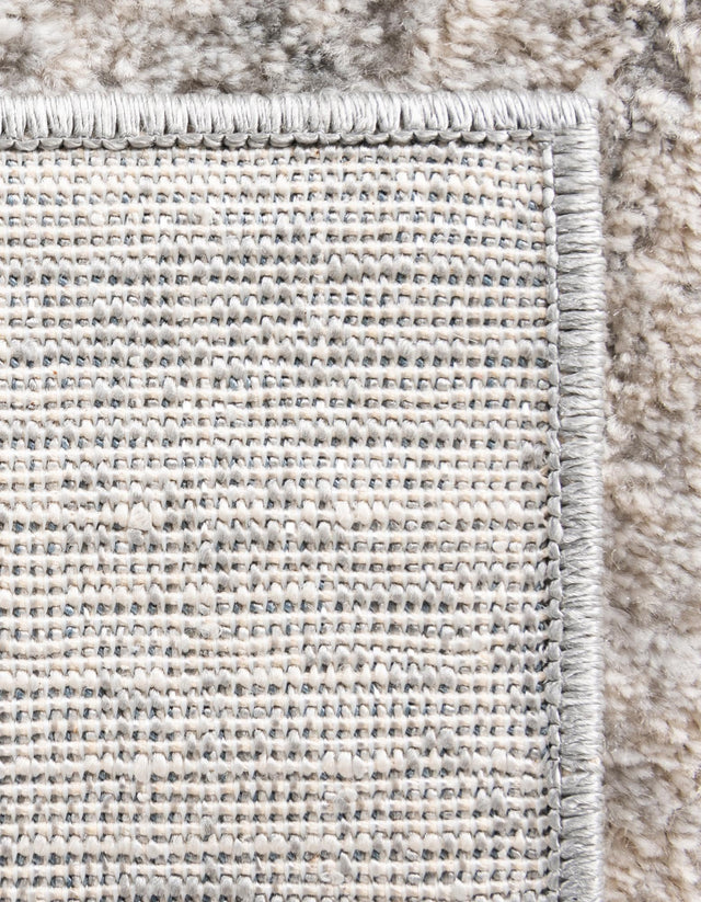 Gray 7' 10 x 11' Caspian Rectangle Area Rug 60% Polypropylene & 40% Polyester With Cotton Backing Modern Chic Carpet for Home Interior Design Decorating for Sale at Rug Engine