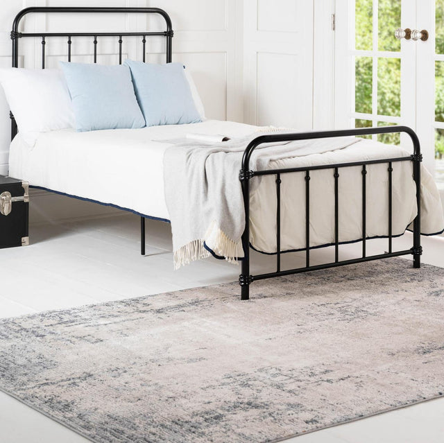 Bone 5' 1 x 8' Caspian Rectangle Area Rug 60% Polypropylene & 40% Polyester With Cotton Backing Modern Chic Carpet for Home Interior Design Decorating for Sale at Rug Engine