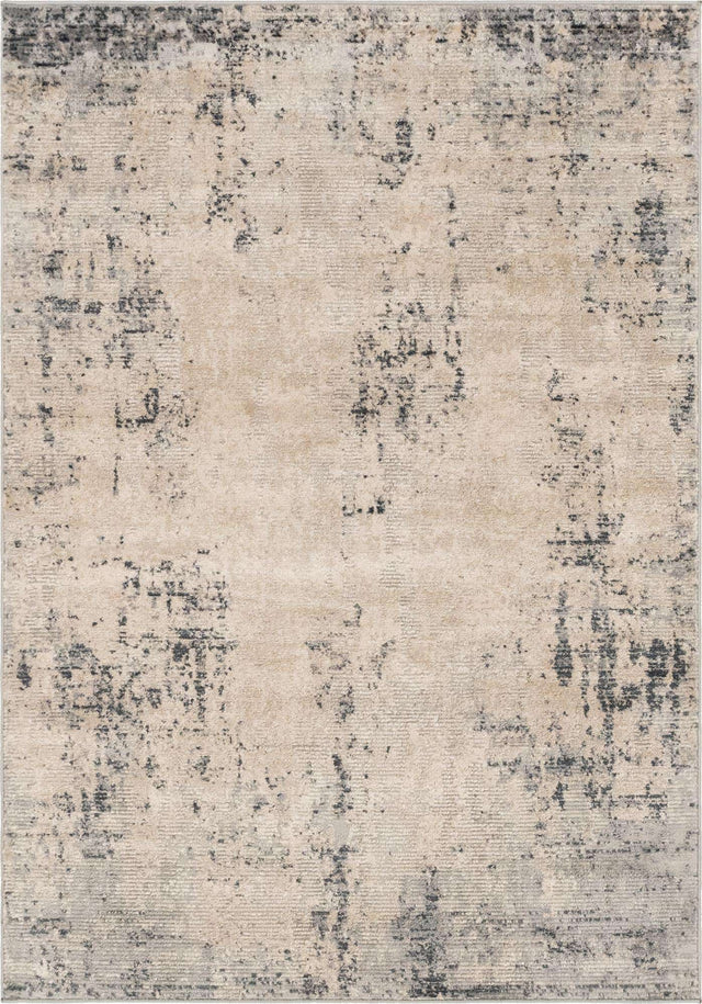 Bone 4' 1 x 6' 1 Caspian Rectangle Area Rug 60% Polypropylene & 40% Polyester With Cotton Backing Modern Chic Carpet for Home Interior Design Decorating for Sale at Rug Engine