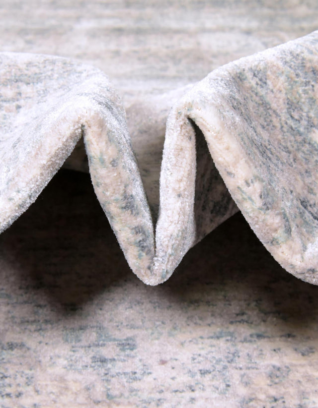 Gray 6' x 6' Noble Round Area Rug 100% Polyester Traditional Distressed Classic Contemporary Carpet for Home Decor for Sale at Rug Engine