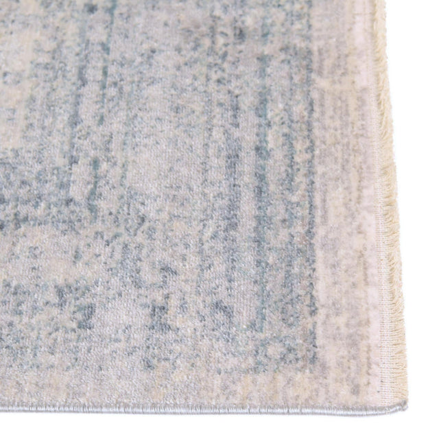 Gray 2' 7 x 10' Noble Runner Area Rug 100% Polyester Traditional Distressed Classic Contemporary Carpet for Home Decor for Sale at Rug Engine