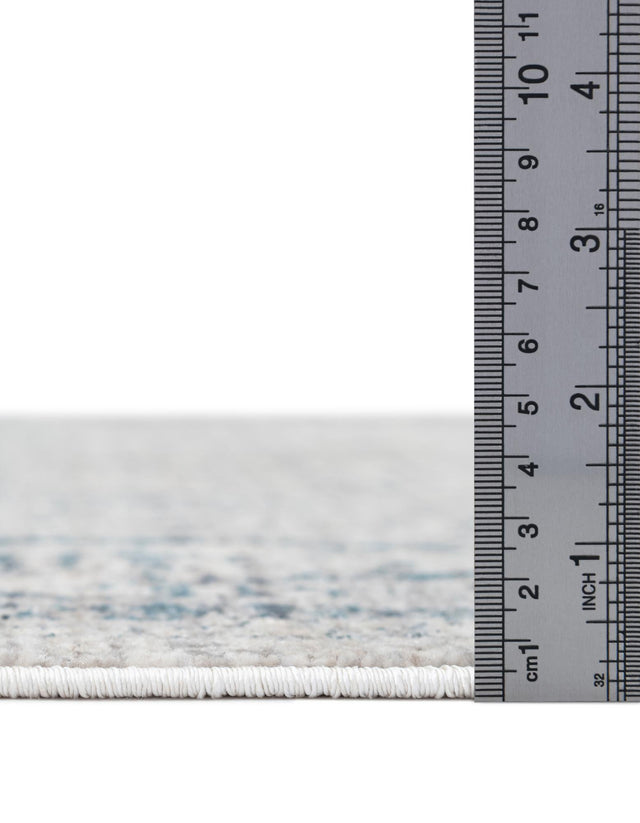 Ivory 4' 1 x 5' 7 Noble Rectangle Area Rug 100% Polyester Traditional Distressed Classic Contemporary Carpet for Home Decor for Sale at Rug Engine