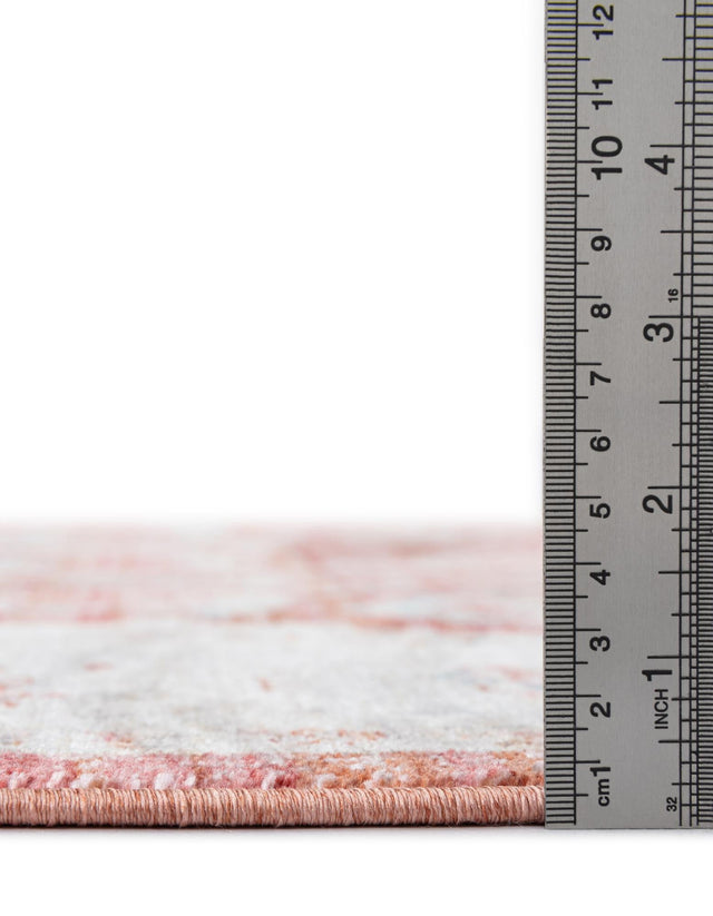 Red 2' 2 x 3' 1 Noble Rectangle Area Rug 100% Polyester Traditional Distressed Classic Contemporary Carpet for Home Decor for Sale at Rug Engine