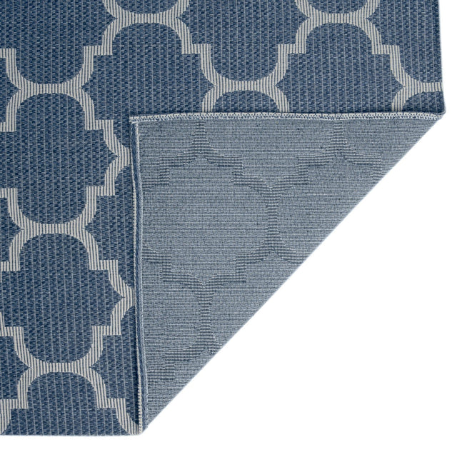Navy Blue 6' 4 x 9' Decatur Rectangle Area Rug 100% Cotton All Natural Sustainable Eco-Friendly Carpet for Dining Living Office Dorm Rooms for Sale at Rug Engine