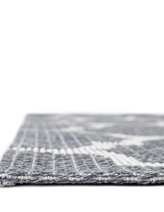 Dark Gray 5' x 7' 2 Decatur Rectangle Area Rug 100% Cotton All Natural Sustainable Eco-Friendly Carpet for Dining Living Office Dorm Rooms for Sale at Rug Engine