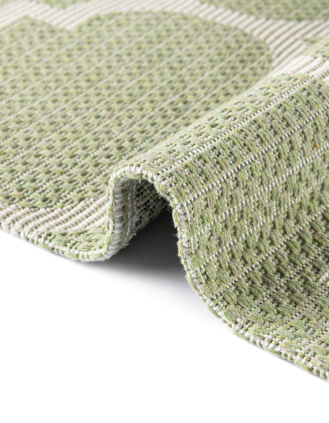 Green 4' 2 x 6' Decatur Rectangle Area Rug 100% Cotton All Natural Sustainable Eco-Friendly Carpet for Dining Living Office Dorm Rooms for Sale at Rug Engine