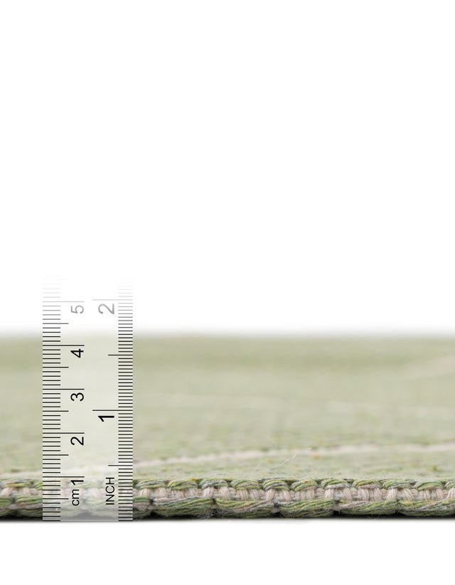 Green 5' x 7' 2 Decatur Rectangle Area Rug 100% Cotton All Natural Sustainable Eco-Friendly Carpet for Dining Living Office Dorm Rooms for Sale at Rug Engine