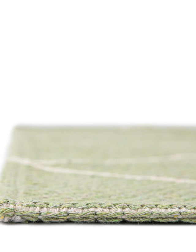 Green 2' x 7' 10 Decatur Runner Area Rug 100% Cotton All Natural Sustainable Eco-Friendly Carpet for Dining Living Office Dorm Rooms for Sale at Rug Engine