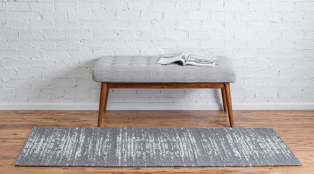 Dark Gray 2' x 7' 10 Decatur Runner Area Rug 100% Cotton All Natural Sustainable Eco-Friendly Carpet for Dining Living Office Dorm Rooms for Sale at Rug Engine