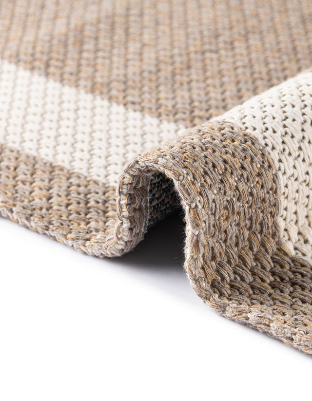 Taupe 2' x 6' Decatur Runner Area Rug 100% Cotton All Natural Sustainable Eco-Friendly Carpet for Dining Living Office Dorm Rooms for Sale at Rug Engine