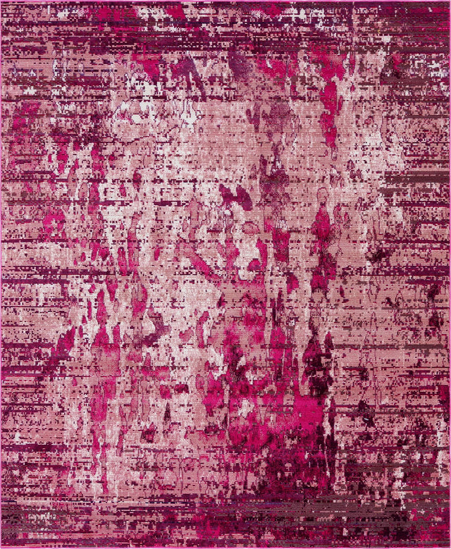 Red 8' x 10' Starlight Rectangle Area Rug 100% Polypropylene Visually Appealing Unique Carpet for Living Rooms, Bedroom, Dining, Office for Sale at Rug Engine