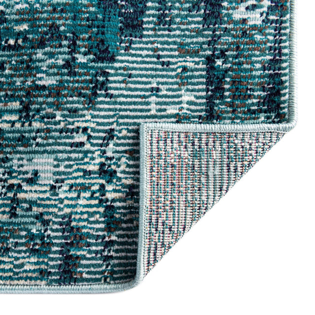 Blue 9' x 12' 2 Starlight Rectangle Area Rug 100% Polypropylene Visually Appealing Unique Carpet for Living Rooms, Bedroom, Dining, Office for Sale at Rug Engine