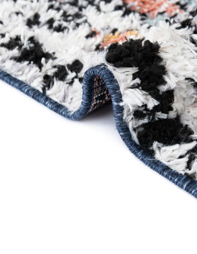 Multicolor 4' 1 x 6' 1 Morocco Rectangle Area Rug 100% Polyester Traditional Classic Carpet for Moroccan Inspired Interior Design Home Decor for Sale at Rug Engine