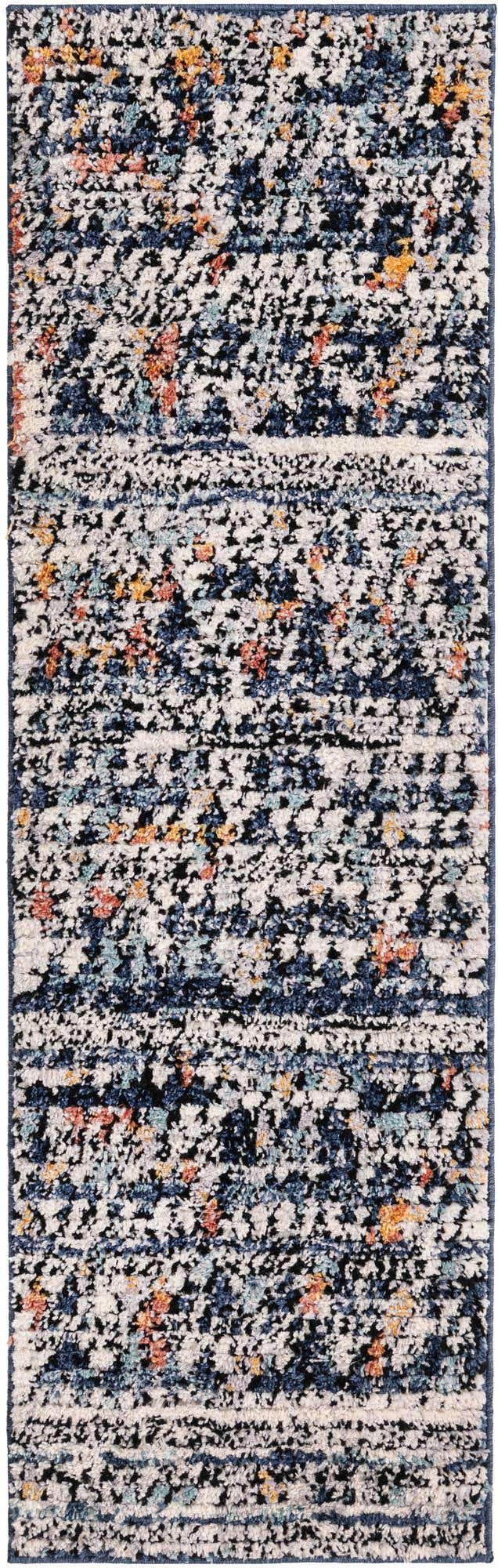 Multicolor 2' 2 x 6' 1 Morocco Runner Area Rug 100% Polyester Traditional Classic Carpet for Moroccan Inspired Interior Design Home Decor for Sale at Rug Engine