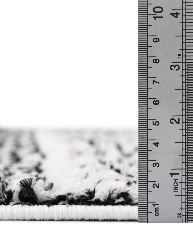 Ivory 9' x 12' 2 Morocco Rectangle Area Rug 100% Polyester Traditional Classic Carpet for Moroccan Inspired Interior Design Home Decor for Sale at Rug Engine