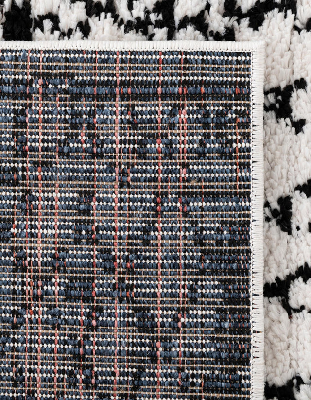 Ivory 2' 2 x 6' 1 Morocco Runner Area Rug 100% Polyester Traditional Classic Carpet for Moroccan Inspired Interior Design Home Decor for Sale at Rug Engine
