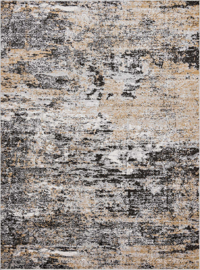 Beige 8' x 11' Leipzig Rectangle Area Rug 75% Polypropylene & 25% Polyester Modern Contemporary Carpet for Kitchens, Bedroom, Living Room Home Decor for Sale at Rug Engine