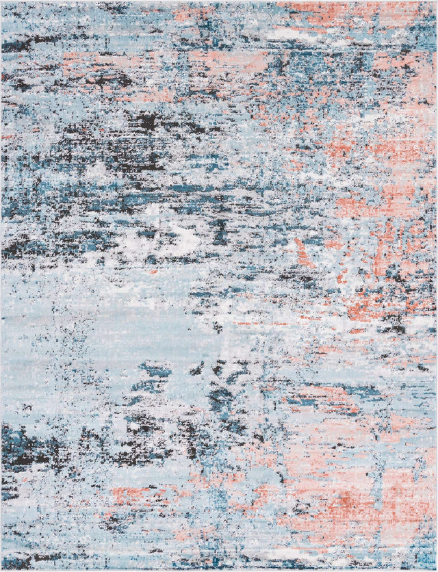 Multicolor 9' x 12' 2 Leipzig Rectangle Area Rug 75% Polypropylene & 25% Polyester Modern Contemporary Carpet for Kitchens, Bedroom, Living Room Home Decor for Sale at Rug Engine
