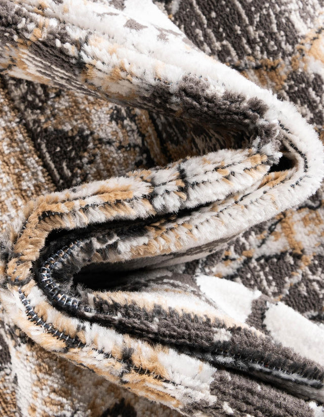 Beige 2' 2 x 3' 1 Leipzig Rectangle Area Rug 75% Polypropylene & 25% Polyester Modern Contemporary Carpet for Kitchens, Bedroom, Living Room Home Decor for Sale at Rug Engine