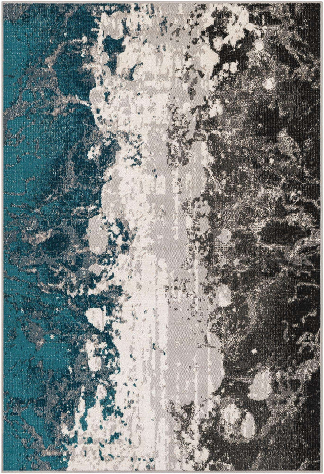 Gray 4' 1 x 6' 1 Valencia Rectangle Area Rug