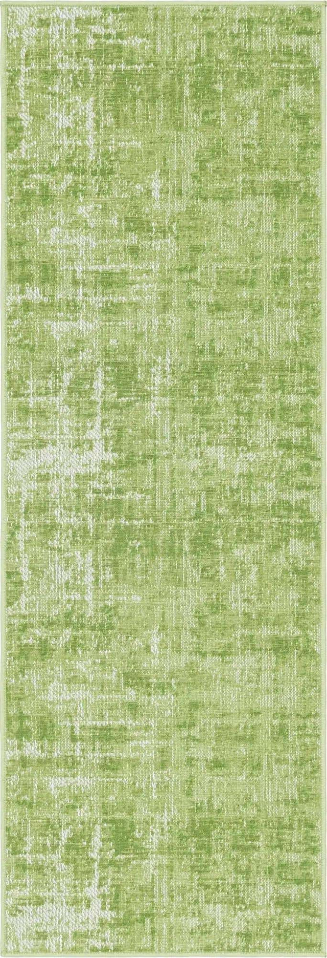 Green 2' x 6' 1 Valencia Runner Area Rug Modern Abstract Durable Carpet for Living Room, Dining, Office, Bedrooms, Dorm Rooms for Sale at Rug Engine