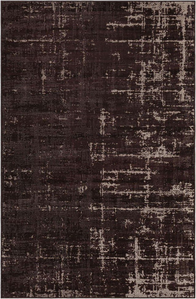 Charcoal 5' 3 x 8' Valencia Rectangle Area Rug Modern Abstract Durable Carpet for Living Room, Dining, Office, Bedrooms, Dorm Rooms for Sale at Rug Engine