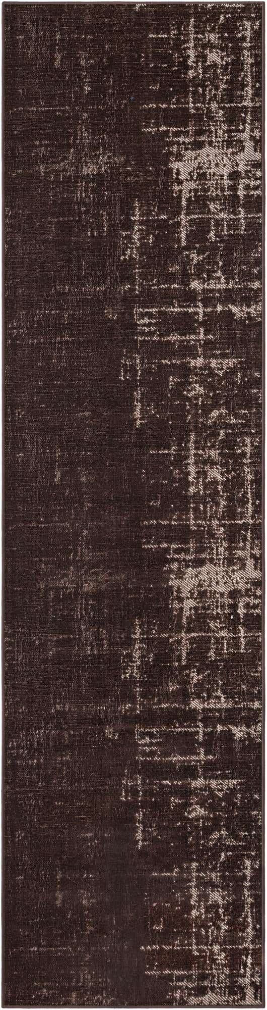 Charcoal 2' 7 x 10' Valencia Runner Area Rug Modern Abstract Durable Carpet for Living Room, Dining, Office, Bedrooms, Dorm Rooms for Sale at Rug Engine