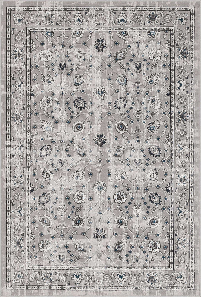 Gray 6' 1 x 9' Aarhus Rectangle Area Rug 100% Polypropylene With Jute Foundation Living Room Bedroom Carpet for Sale at Rug Engine