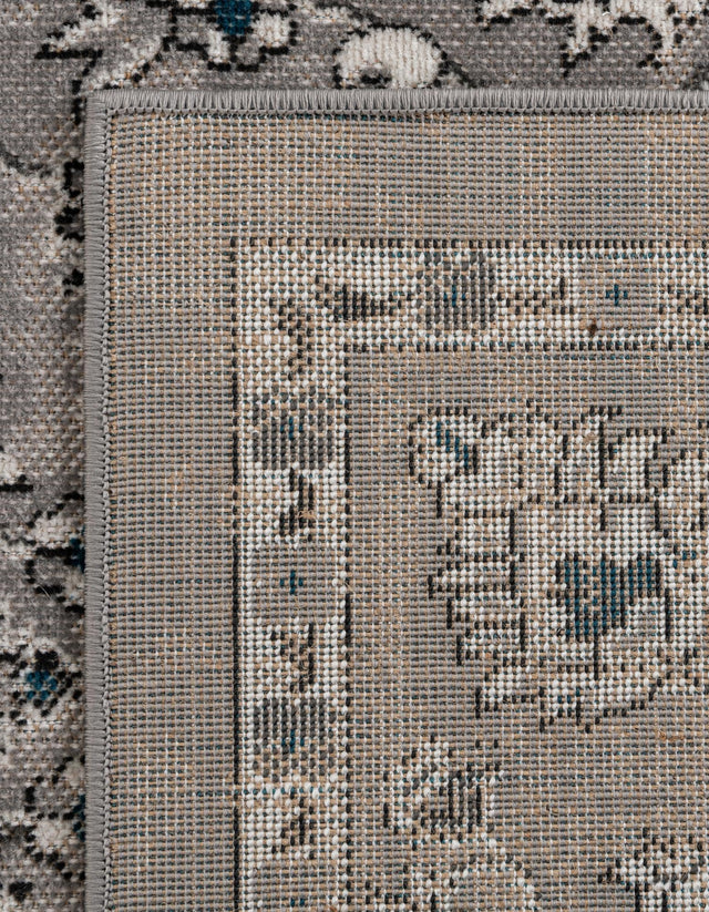Gray 2' x 6' 1 Aarhus Runner Area Rug 100% Polypropylene With Jute Foundation Living Room Bedroom Carpet for Sale at Rug Engine