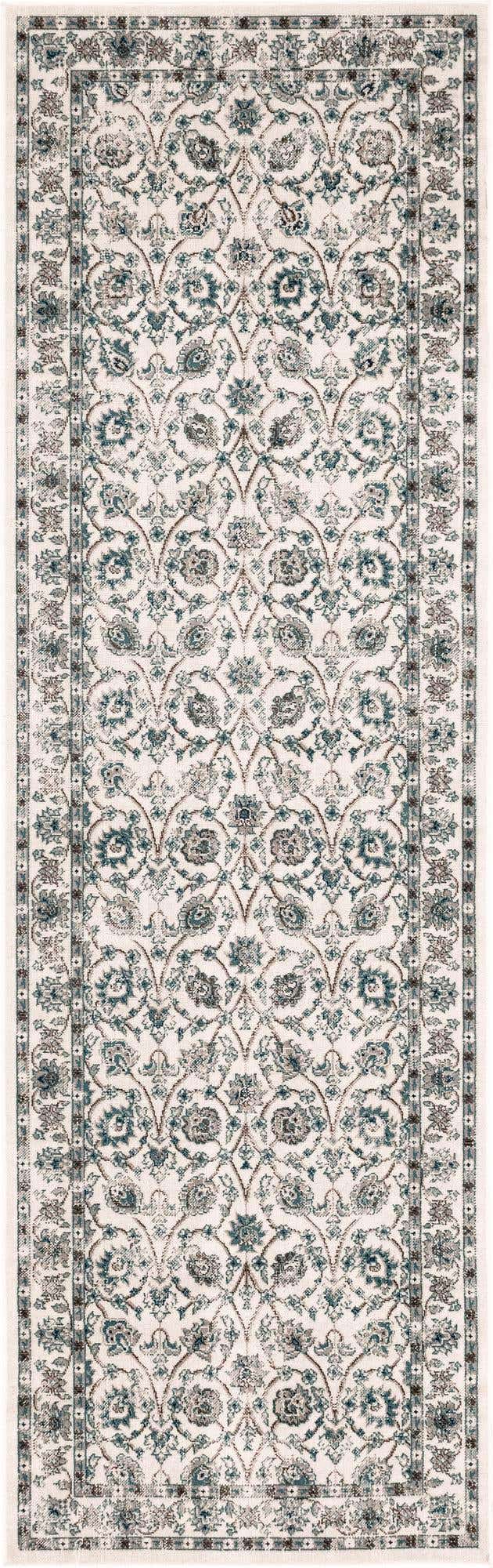 Ivory 2' 7 x 10' Aarhus Runner Area Rug 100% Polypropylene With Jute Foundation Living Room Bedroom Carpet for Sale at Rug Engine