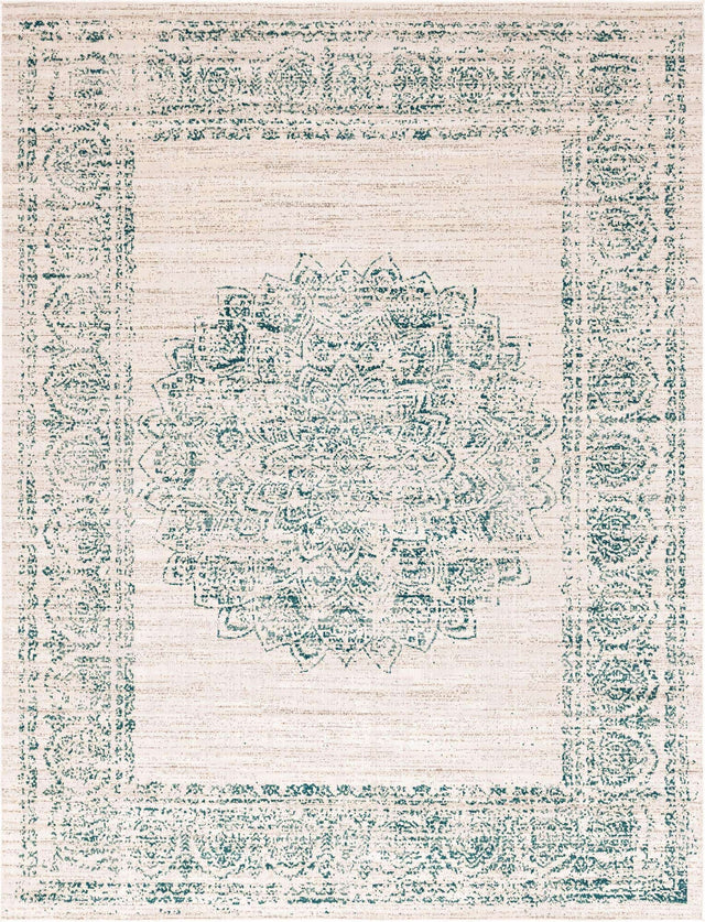 Cream 9' 10 x 13' 3 Aarhus Rectangle Area Rug 100% Polypropylene With Jute Foundation Living Room Bedroom Carpet for Sale at Rug Engine
