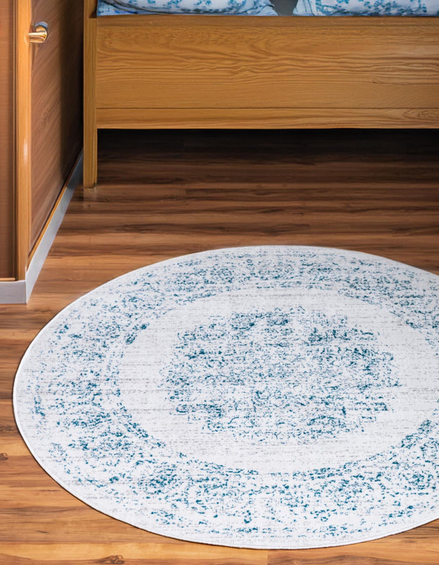 Cream 7' 10 x 7' 10 Aarhus Round Area Rug 100% Polypropylene With Jute Foundation Living Room Bedroom Carpet for Sale at Rug Engine