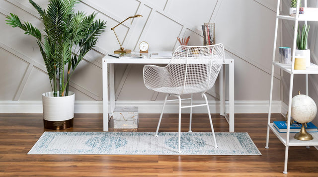 Cream 2' 7 x 10' Aarhus Runner Area Rug 100% Polypropylene With Jute Foundation Living Room Bedroom Carpet for Sale at Rug Engine