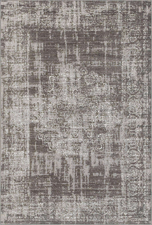Dark Gray 6' 1 x 9' Aarhus Rectangle Area Rug 100% Polypropylene With Jute Foundation Living Room Bedroom Carpet for Sale at Rug Engine