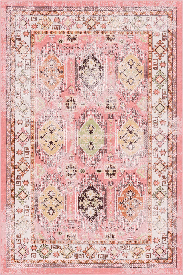 Rose 5' 3 x 8' Aarhus Rectangle Area Rug 100% Polypropylene With Jute Foundation Living Room Bedroom Carpet for Sale at Rug Engine