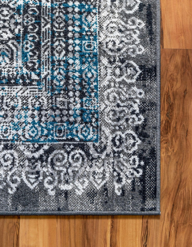 Gray 2' x 6' Aarhus Runner Area Rug 100% Polypropylene With Jute Foundation Living Room Bedroom Carpet for Sale at Rug Engine