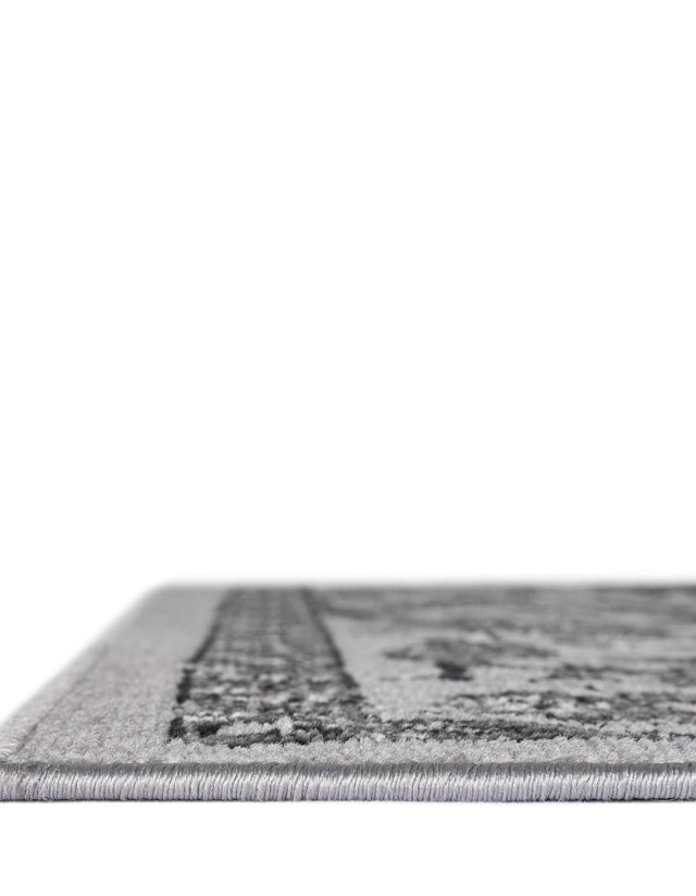 Light Gray 5' 3 x 8' Lucerne Rectangle Area Rug 100% Polypropylene Traditional Classic Easy Clean Carpet for Kitchens, Living Rooms, Bedroom, Office for Sale at Rug Engine